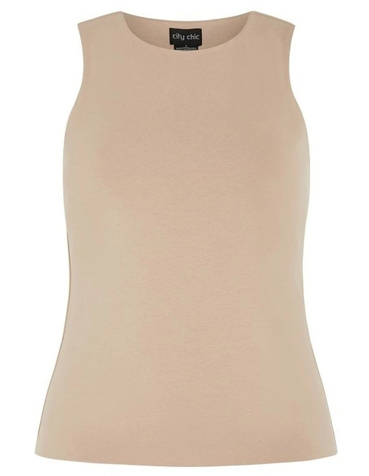 Ally Tank Top in Stone image 6