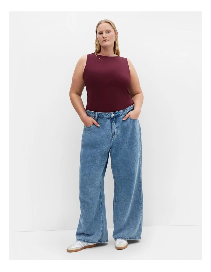 Ally Tank Top in Purple image 1