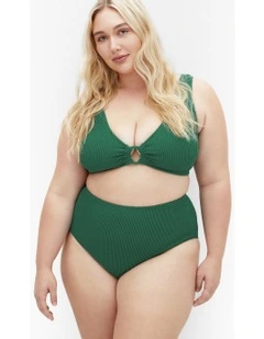 Avalon Bikini Top in Green