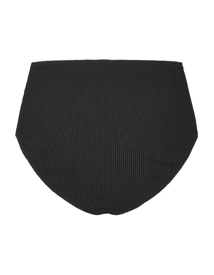 Avalon Hi Waist Bikini Brief in Black image 4