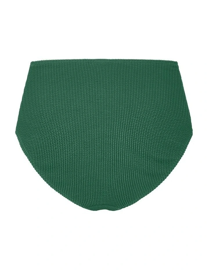 Avalon Hi Waist Bikini Brief in Green image 4