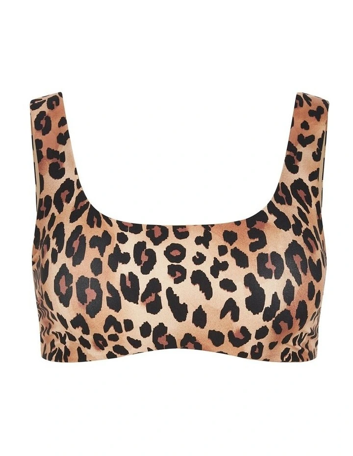 Vigo Print Underwire Bikini Top in Multi image 3