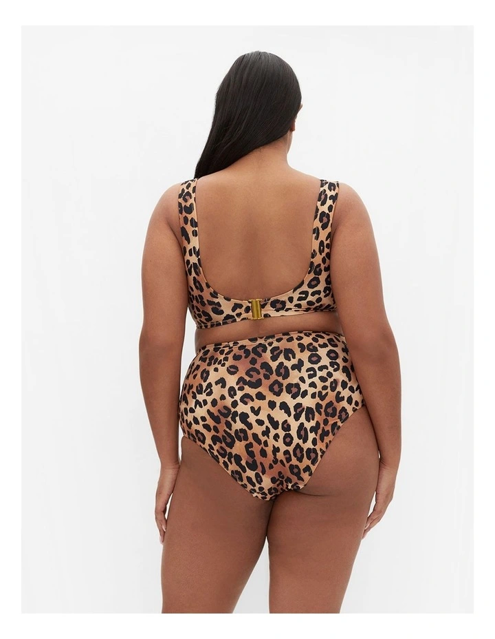 Vigo Hi Waist Bikini Brief in Multi image 2