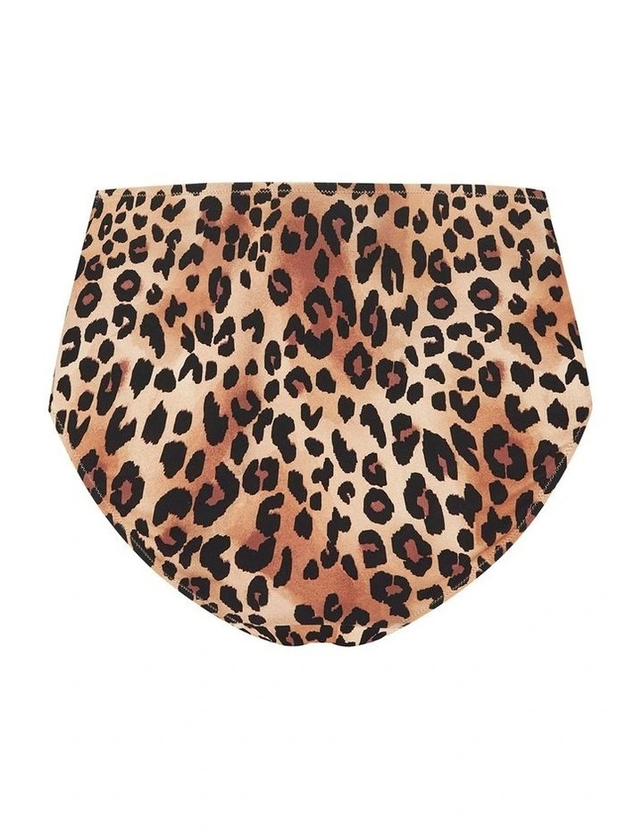 Vigo Hi Waist Bikini Brief in Multi image 4