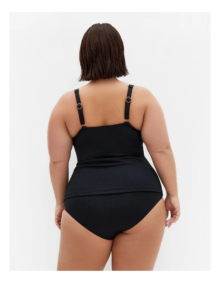 Sardinia Underwire Tankini in Black image 2