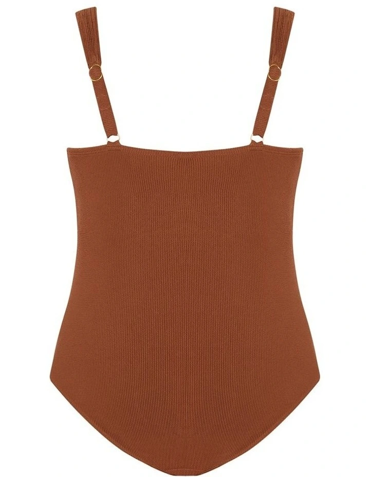 Corfu Underwire One Piece in Cinnamon image 5