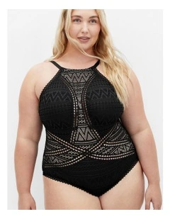 Nuria One Piece in Black