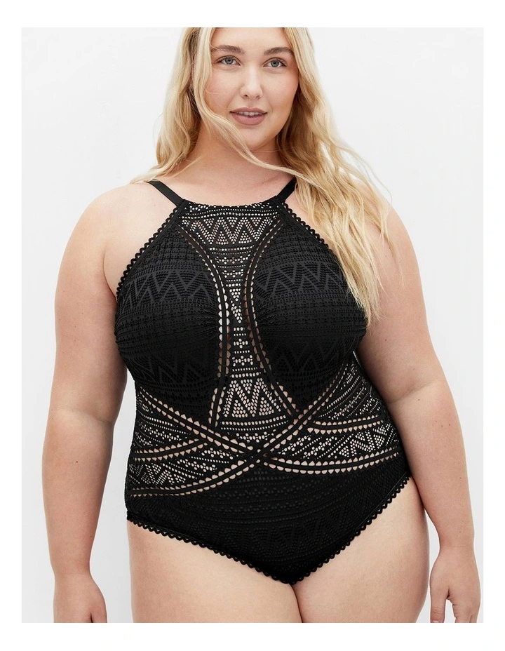 Nuria One Piece in Black image 1