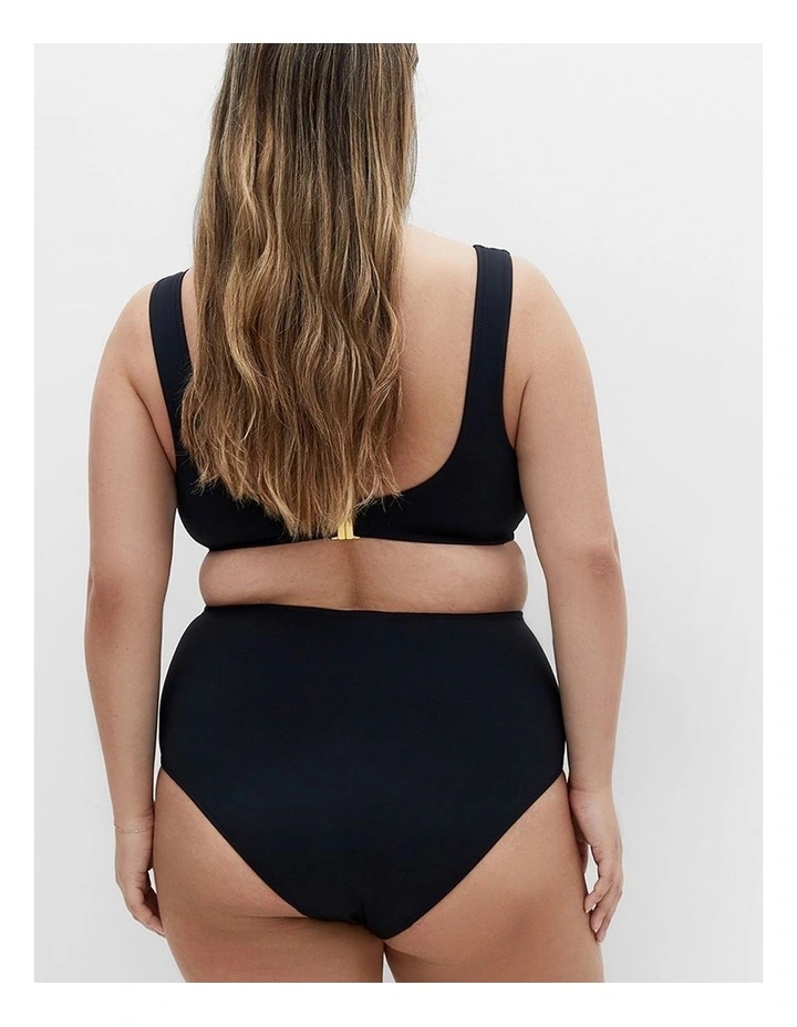 Vigo Underwire Bikini Top in Black image 2