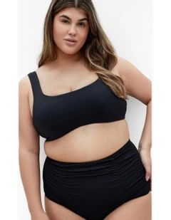 Sardina Hi Waist Bikini Brief in Black