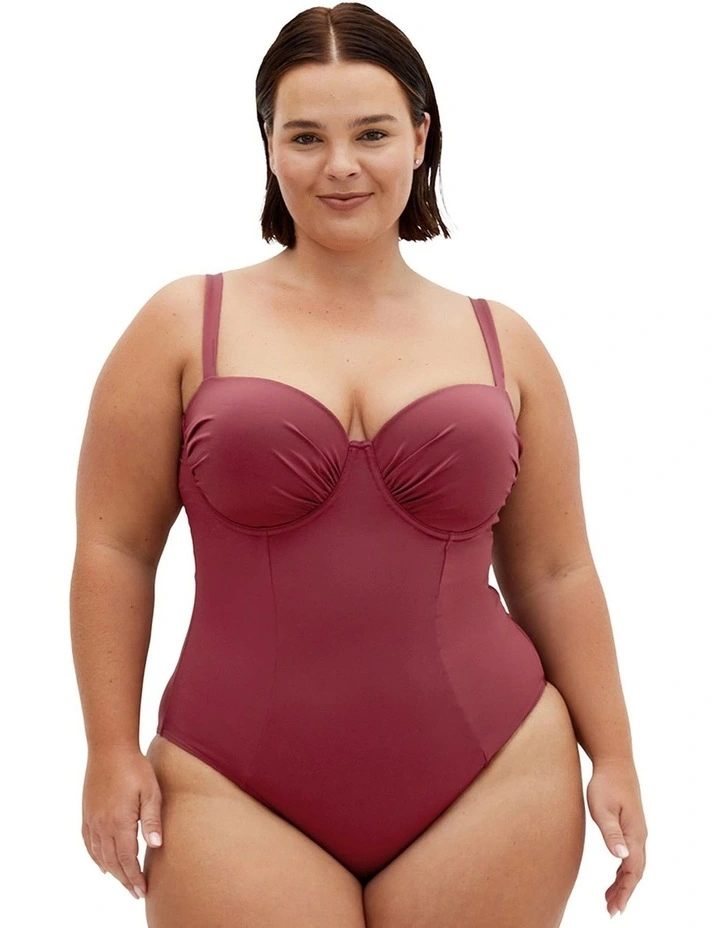 Seville Underwire One Piece in Shiraz image 1