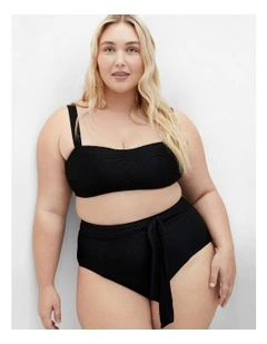 Seville Hi Waist Bikini in Black
