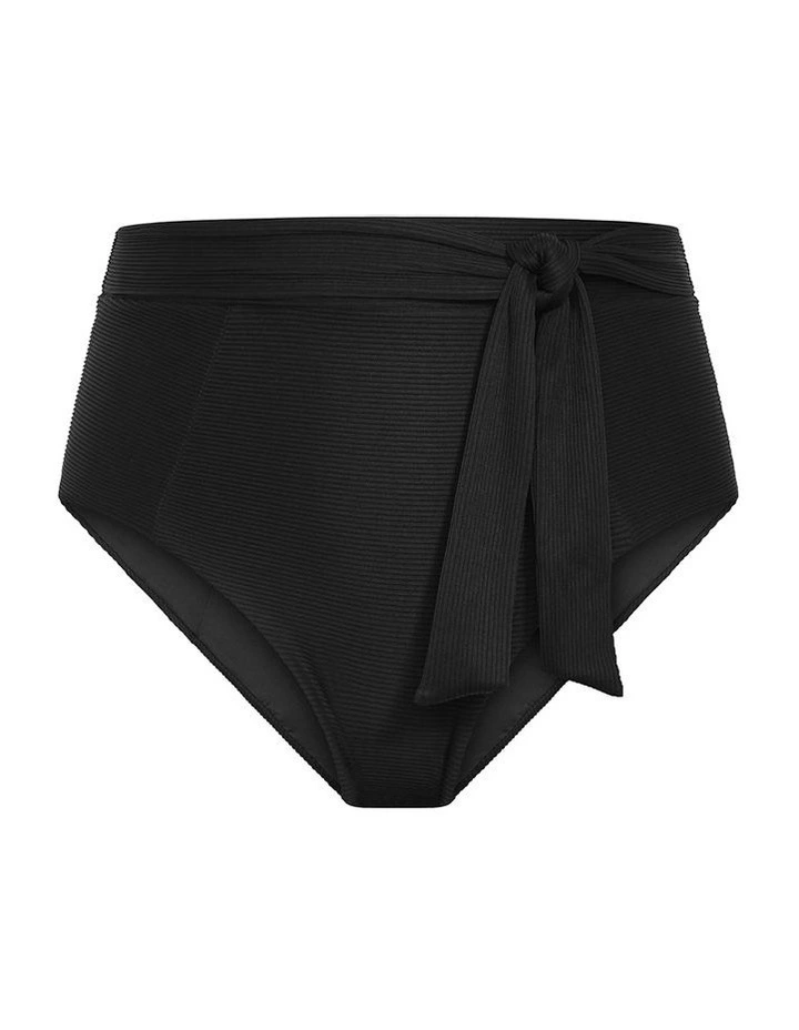Seville Hi Waist Bikini in Black image 3