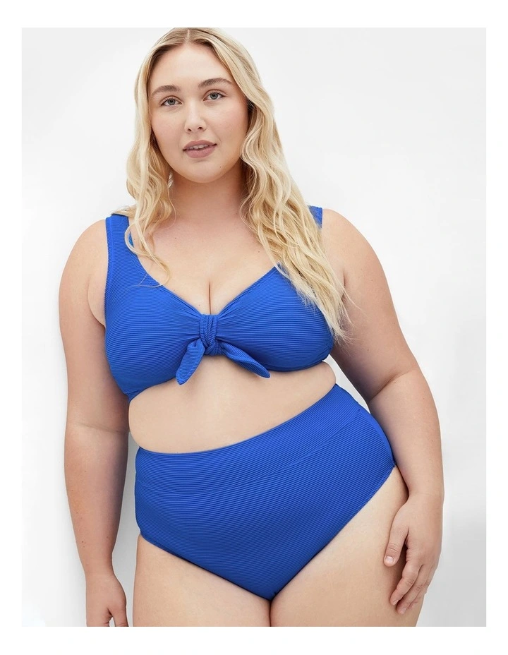 Valencia Underwire Bikini Top in Cobalt Blue image 1