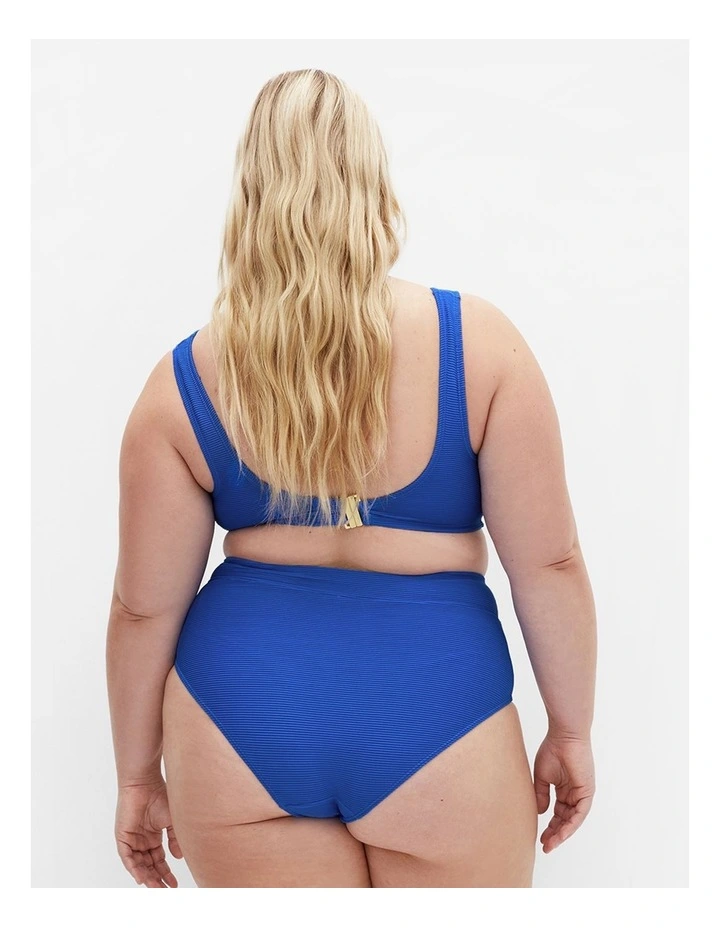 Valencia Underwire Bikini Top in Cobalt Blue image 2