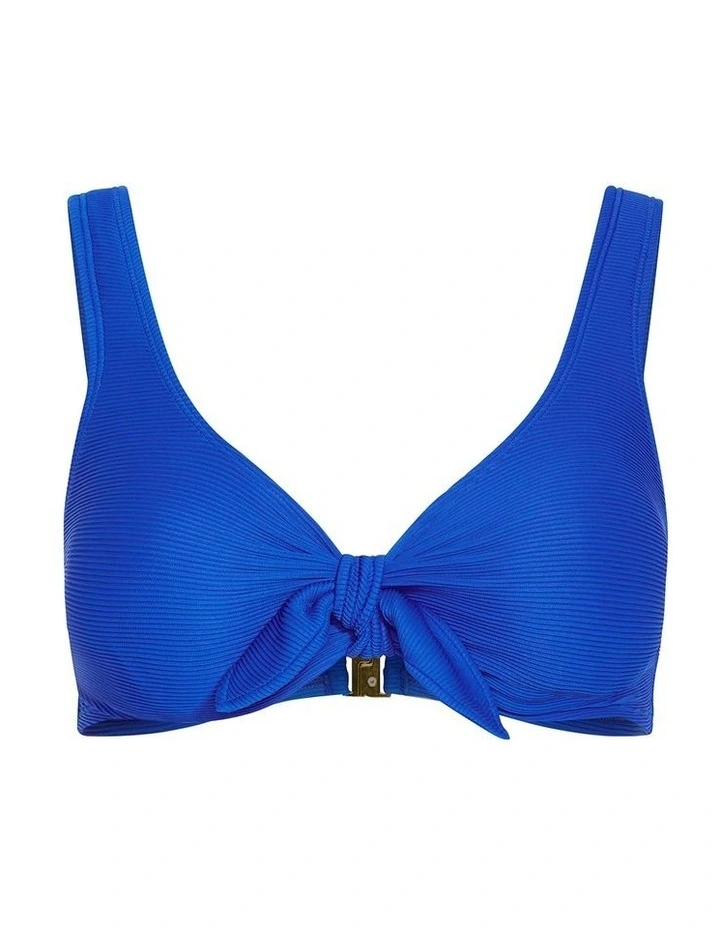 Valencia Underwire Bikini Top in Cobalt Blue image 3