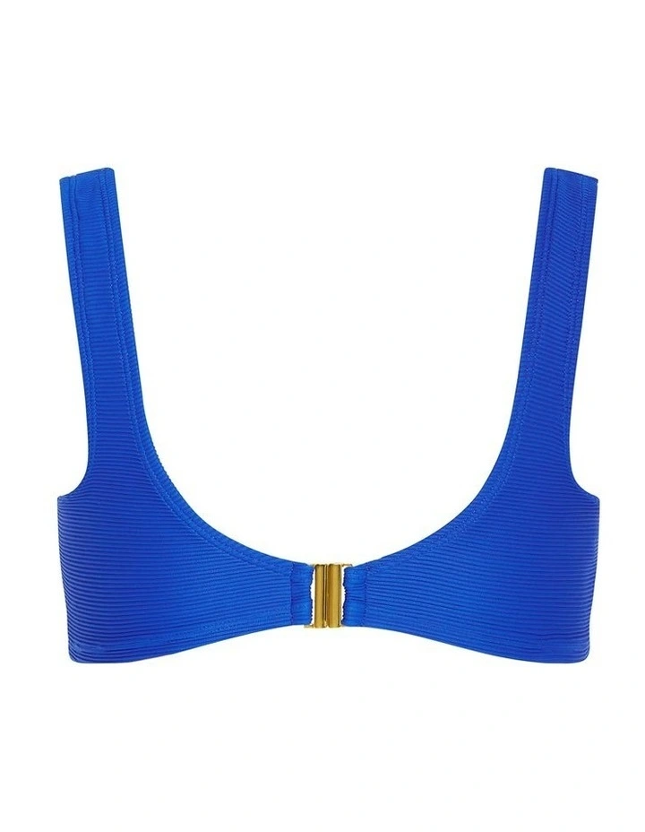 Valencia Underwire Bikini Top in Cobalt Blue image 4