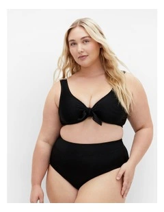 Valencia Hi Waist Bikini in Black