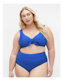 Valencia Hi Waist Bikini in Cobalt Blue