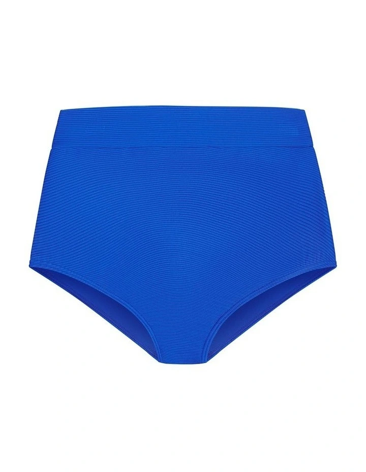 Valencia Hi Waist Bikini in Cobalt Blue image 3