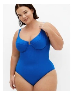 Alicante Underwire One Piece in Blue