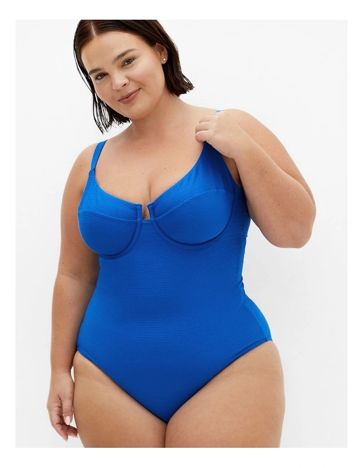 Alicante Underwire One Piece in Blue image 1