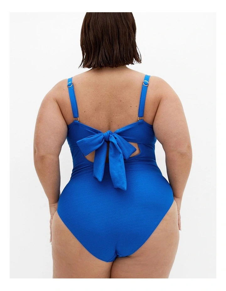 Alicante Underwire One Piece in Blue image 2