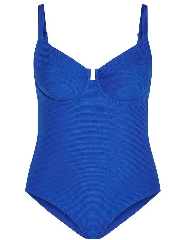 Alicante Underwire One Piece in Blue image 3