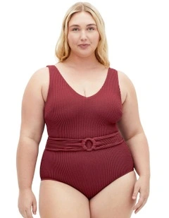 Alicante One Piece in Red