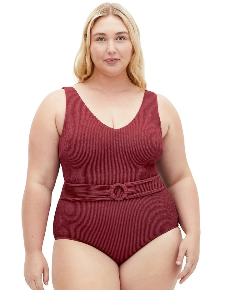 Alicante One Piece in Red image 1