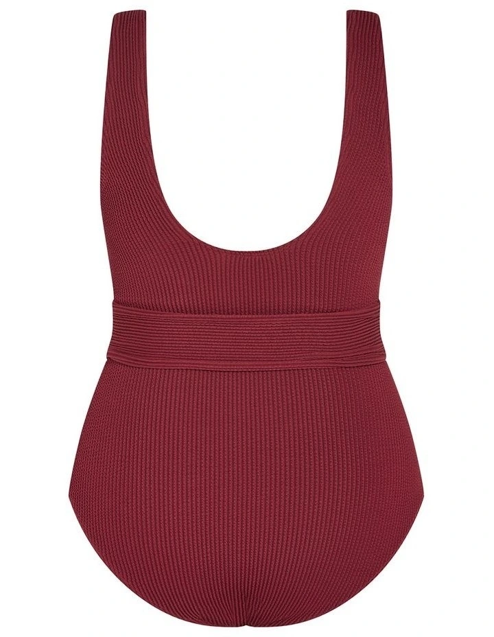 Alicante One Piece in Red image 4