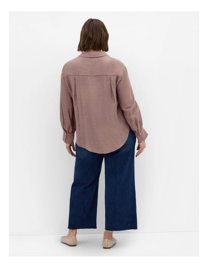 Rosabella Shirt in Brown image 2