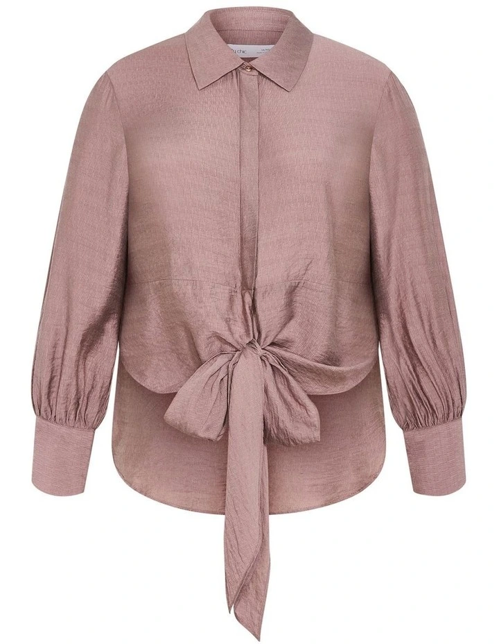 Rosabella Shirt in Brown image 3