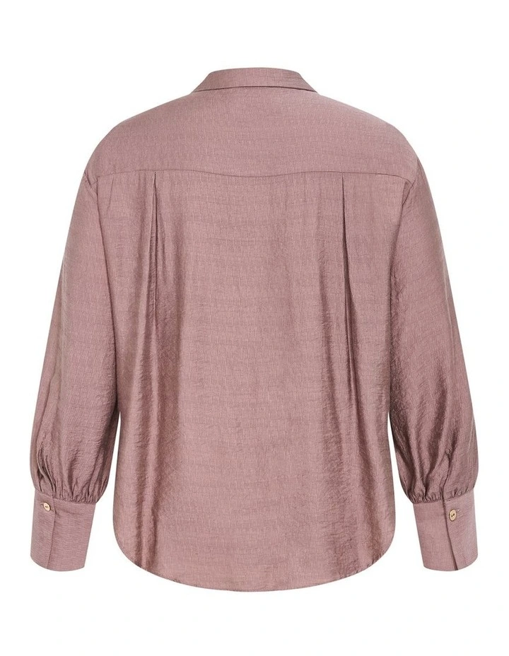 Rosabella Shirt in Brown image 4