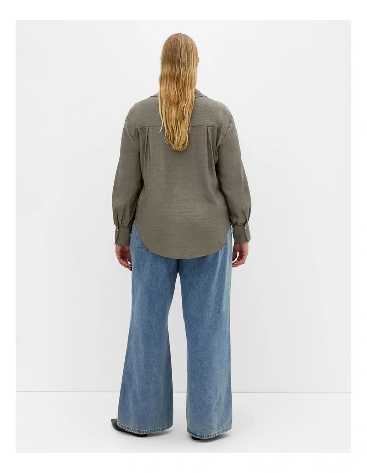 Rosabella Shirt in Dark Sage image 2