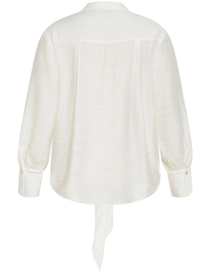 Rosabella Shirt in Ivory image 4