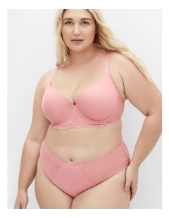 Gemma Hi Brief in Pink