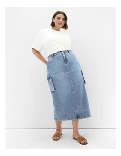 Raya Skirt in Blue