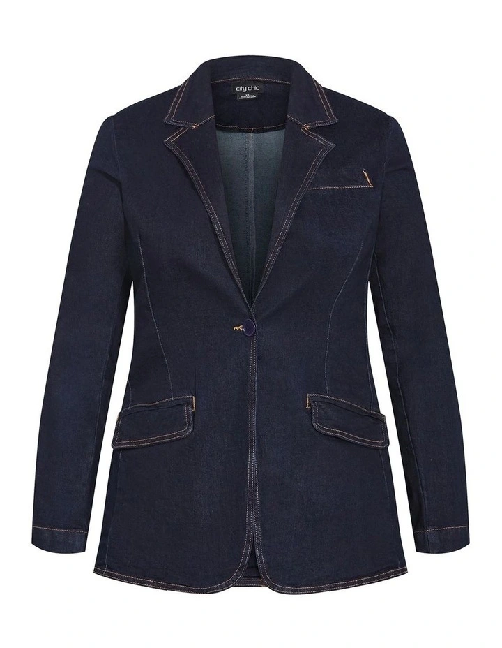 West End Jacket in Blue image 3
