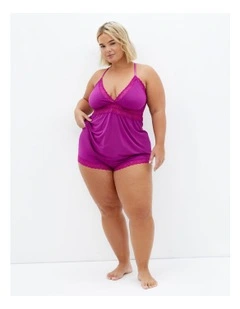 Viva Short Cami Set in Purple