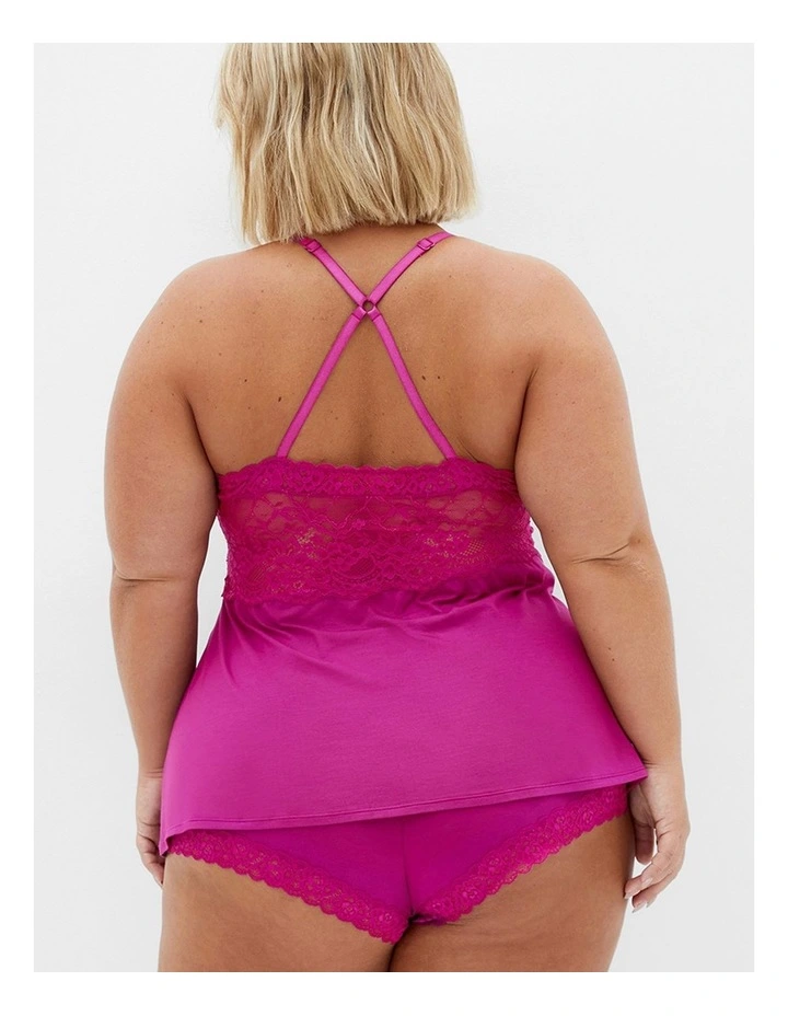 Viva Short Cami Set in Purple image 2