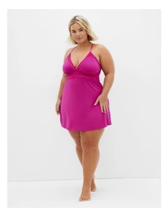 Viva Babydoll Chemise in Cerise