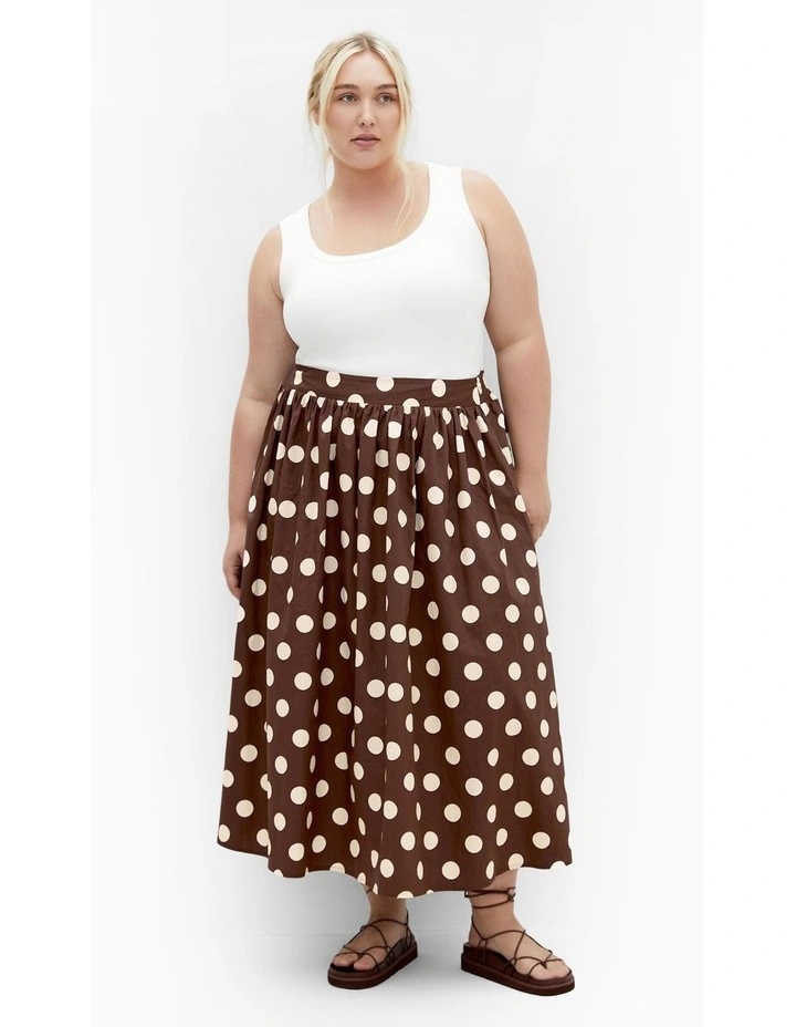 Alisha Skirt in Chocolate image 3