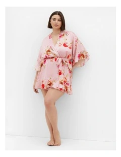 Arcadia Short Kimono in Blush