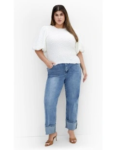 Chrissie Top in Ivory