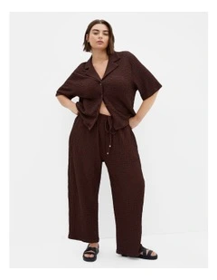 Zoie Shirt in Chocolate