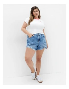 Cherry Tee in Ivory