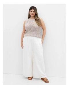 Talia Knit Tank in Neutral