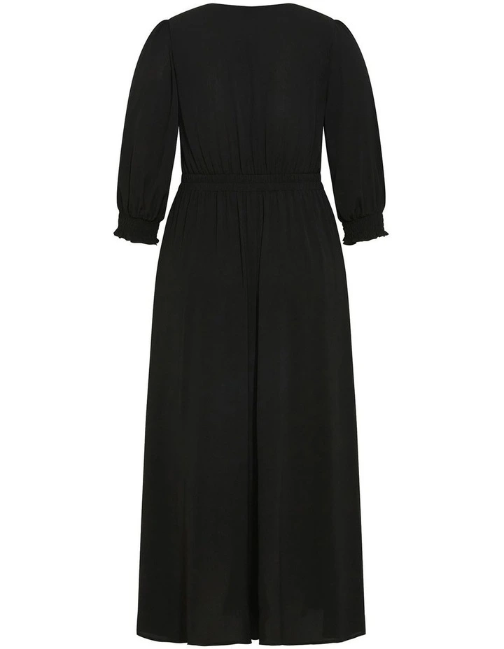 Jolene Maxi Dress in Black image 4
