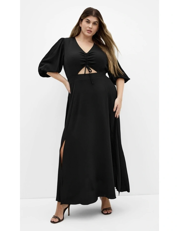 Jolene Maxi Dress in Black image 6